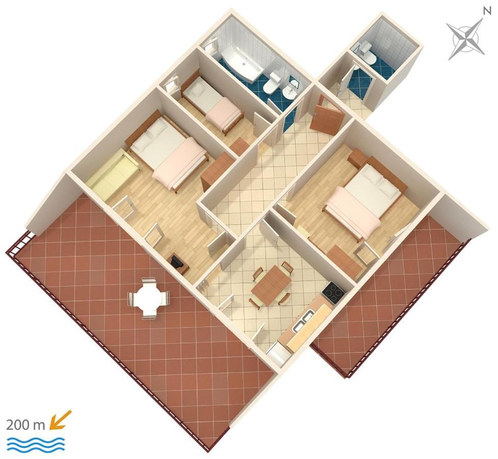 Apartments With A Parking Space Srima - Vodice, Vodice - 6099 외부 사진